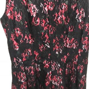 Medium floral print dress
